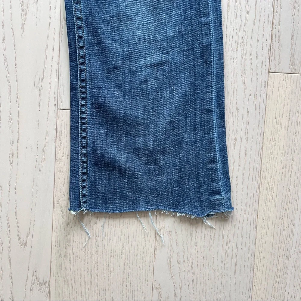 Burberry London Islington Boot Leg Blue Denim Bootcut Jeans  W31 Distressed - Picture 16 of 16